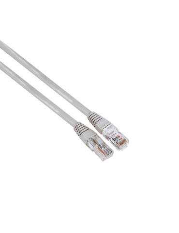 Мрежов кабел HAMA CAT 5e, UTP, RJ-45 - RJ-45, 1.5 m,Сив, булк опаковка