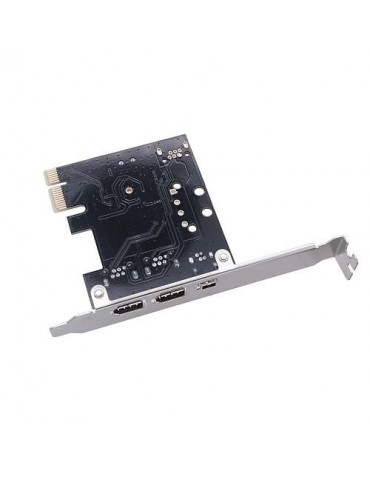 Контролер ESTILLO 1394AV 3 1 port 1394 FireWire PCI ex Host Adapter, Low profile