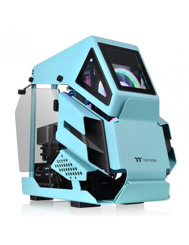 Кутия за компютър Thermaltake AH T200 TG Turquoise - CA-1R4-00SBWN-00