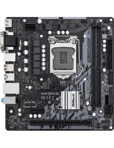 Дънна платка ASRock H510M-HDV R2.0, LGA1200