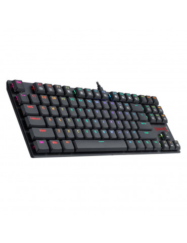 Геймърска клавиатура Redragon APS TKL RGB blue switches - K607RGB-BK