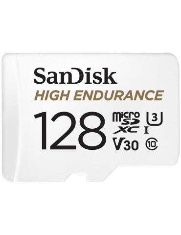 SD карта Sandisk 128GB MAX ENDURANCE microSDHC Card with Adapter - SDSQQVR-128G-GN6IA