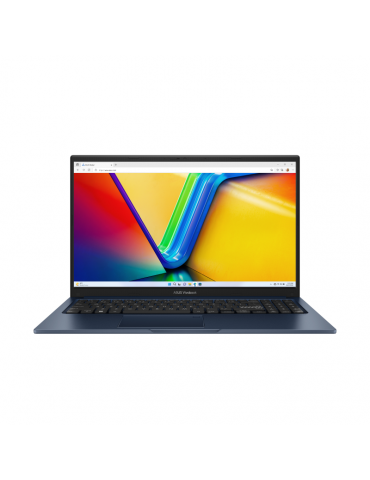 Лаптоп Asus VivoBook 15 X1504VA-BQ322, Intel i3-1315U, 15.6" FHD IPS LED, 8GB RAM, 512GB SSD - 90NB10J1-M00K40