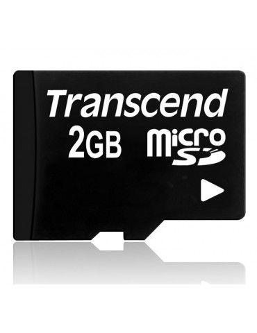 SD карта Transcend 2GB microSD (No box & adapter) - TS2GUSDC