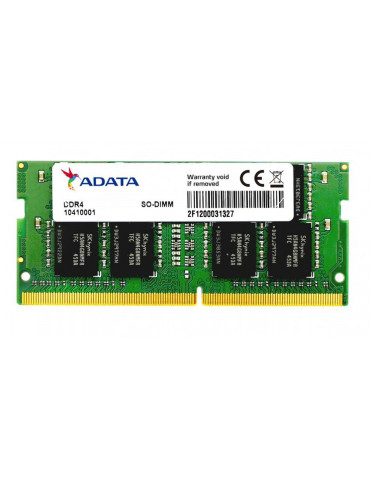 RAM памет Adata 8GB DDR4 2666MHz SODIMM, AD4S266638G19-B