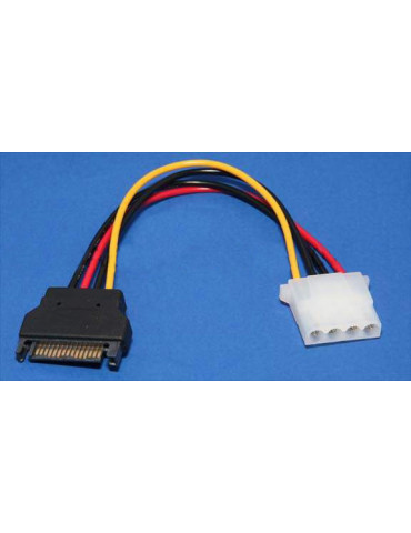 Адаптер VCom Adapter SATA Power M / Molex 4pin - CE359-0.15m