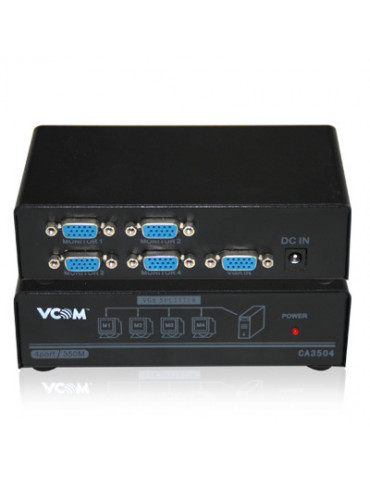 Кабел Vcom VGA Splitter 1x4 - DD134