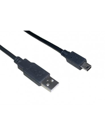 Кабел Vcom USB 2.0 AM / Mini USB 5pin - CU215-1.8m