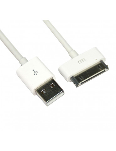 Кабел Vcom iPhone Data Cable 30p - CU271A-1m