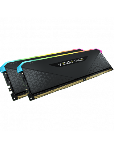 RAM памет Corsair 16GB(2x8GB) 3200MHz DDR4 Vengeance RGB RS - CMG16GX4M2E3200C16