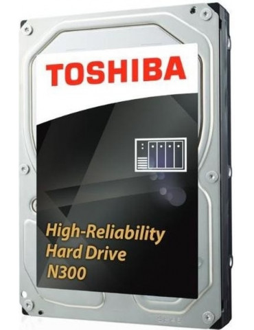 Твърд диск Toshiba 10TB N300 NAS 256MB 3,5" - HDWG11AUZSVA