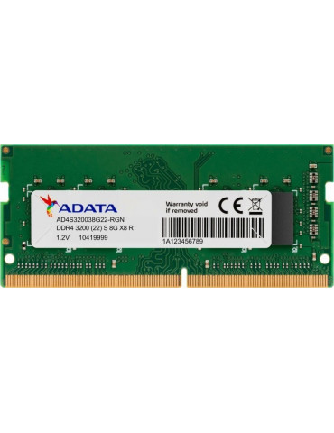 RAM памет Adata 8GB DDR4 3200MHz SODIMM - AD4S320038G22-SGN