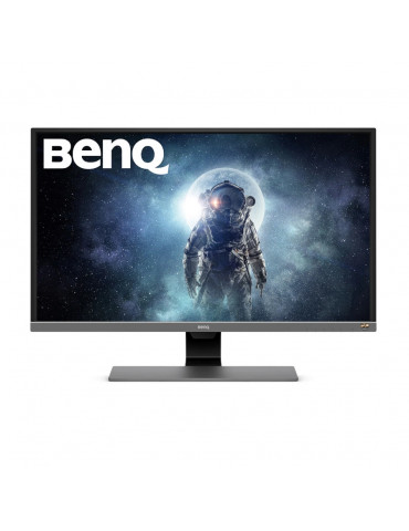 Монитор BenQ 31.5" EW3270U, Metallic Grey - 9H.LGVLA.TPE