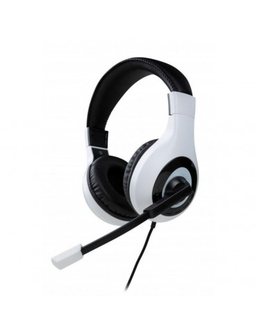 Геймърски слушалки Nacon Bigben PS5 Official Headset V1 White, Микрофон, Бял - PS5HEADSETV1WHITE