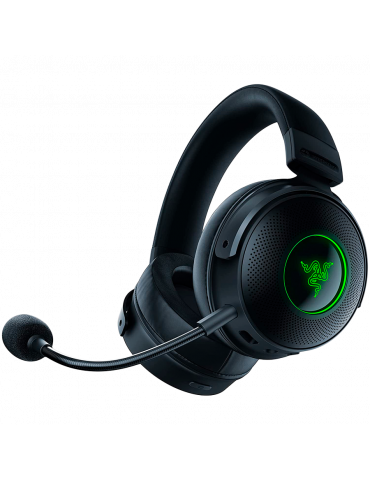 Безжични геймърски слушалки Razer Kraken V3 Pro, Razer Chroma RGB, USB-A Wireless (2.4GHz)/3.5mm - RZ04-03460100-R3M1