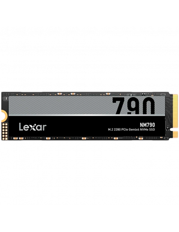 SSD диск Lexar 4TB PCIe Gen 4X4 M.2 NVMe, up to 7400 MB/s read and 6500 MB/s write - LNM790X004T-RNNNG