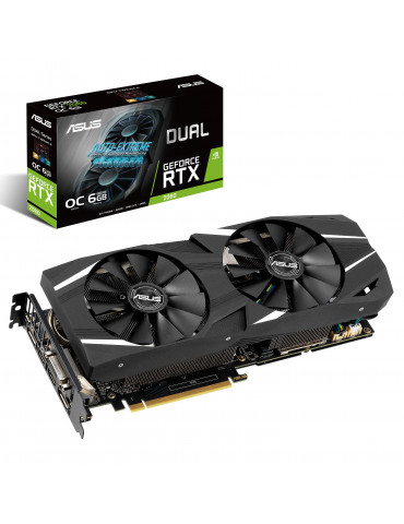 Видео карта ASUS DUAL RTX 2060 OC 6GB, DUAL-RTX2060-O6G