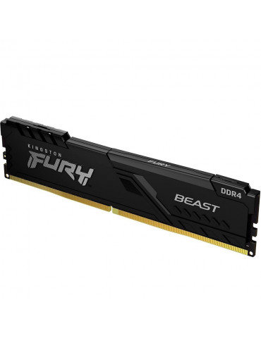 RAM памет Kingston 4GB 3200MHz FURY Beast Black - KF432C16BB/4