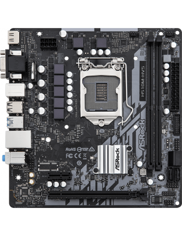 Дънна платка Asrock H510M-HVS R2.0, LGA1200