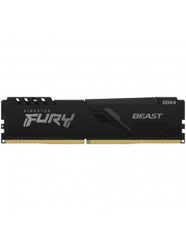 RAM памет Kingston 16GB 2666MHz FURY Beast Black - KF426C16BB/16