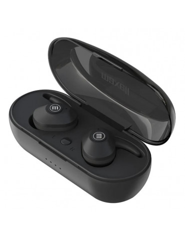 Bluetooth тапи Maxell MINI DUO, True Wireless, Bluetooth 5.0, черен - EB-BT