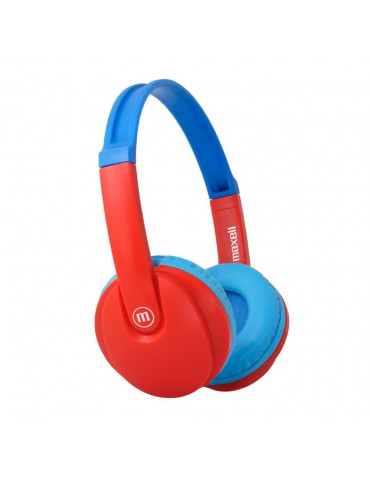 Bluetooth детски слушалки Maxell KIDZ HP-BT350, червен/син - KIDZ HP-BT350