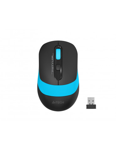 Безжична мишка A4tech FG10S Fstyler, безшумна, син - A4-MOUSE-FG10S-BLUE