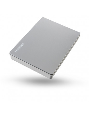 Външен твърд диск Toshiba 2TB Canvio Flex 2.5", сребрист - HDTX120ESCAA