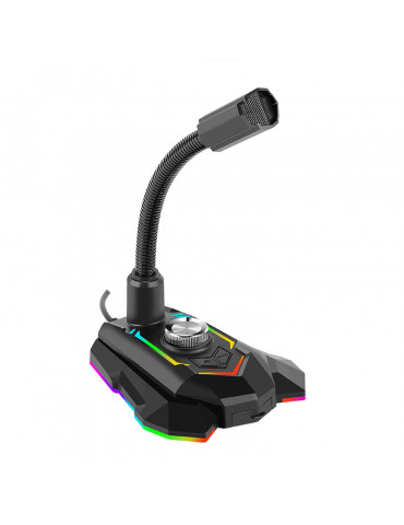 Геймърски микрофон Marvo MIC-05 - USB, RGB