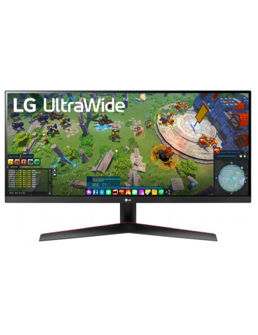 Монитор LG 29" 29WP60G-B, черен