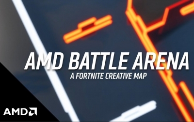 AMD представя “AMD арена на бойните действия” за геймърите на Fortnite