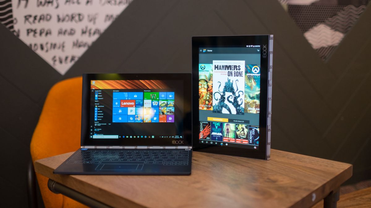 Lenovo Yoga Book с Android и Windows10