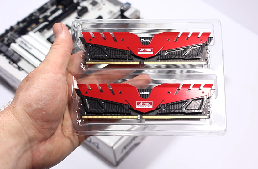 RAM памет 2x8GB DDR4 3000 MHz Team Group Elite DARG ROG Certified