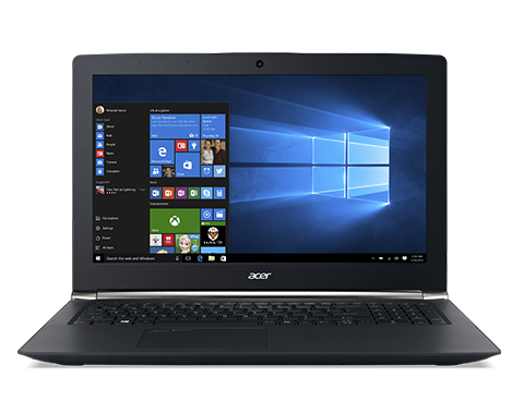 Предна част на Acer Aspire VN7-592G V15 Nitro Black Edition