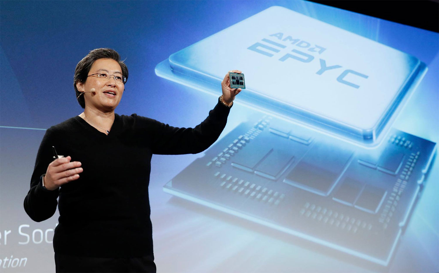 AMD EPYC процесори ядра графични процесори 7nm