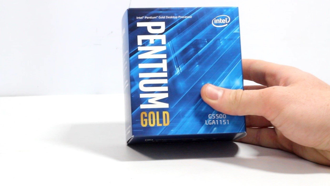 Тестване на процесор Pentium Gold