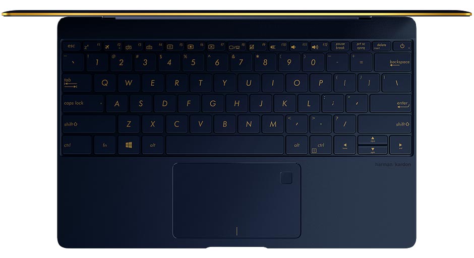 Asus ZenBook Harman sound