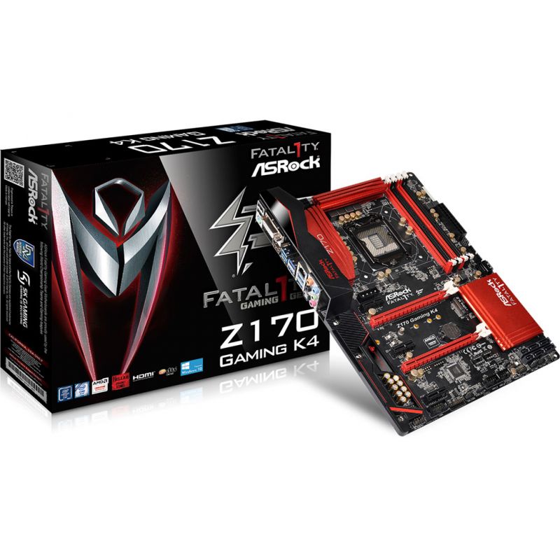 Дънна платка Asrock Fatal1ty Z170 GAMING K4 LGA1151