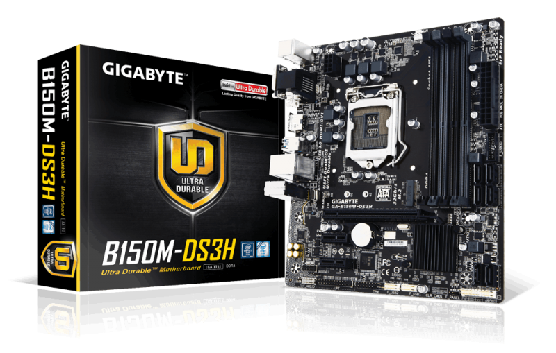 Gigabyte B150M-DS3H LGA1151