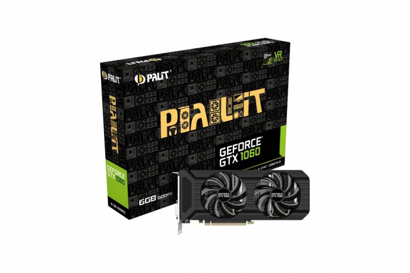 Palit Nvidia GeForce GTX 1060 Dual 6GB GDDR5