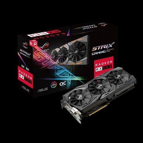 Видео карта Asus ROG Strix AMD Radeon RX570 OC 4GB GDDR5