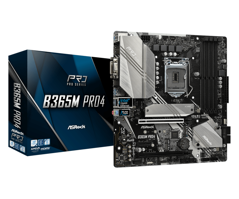 Asrock b365m pro4 совместимость процессоров