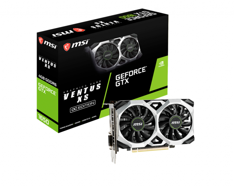 Msi geforce gtx 1650 ventus xs 4g oc обзор